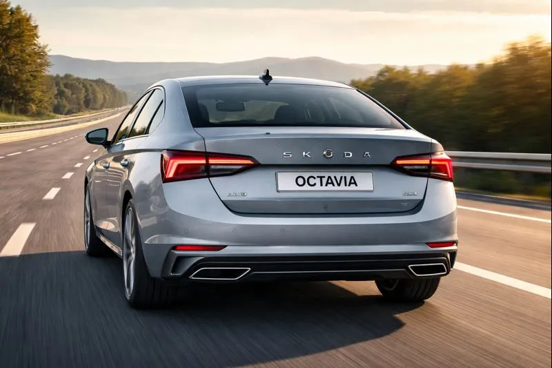 2026 Skoda Octavia Facelift exterior India