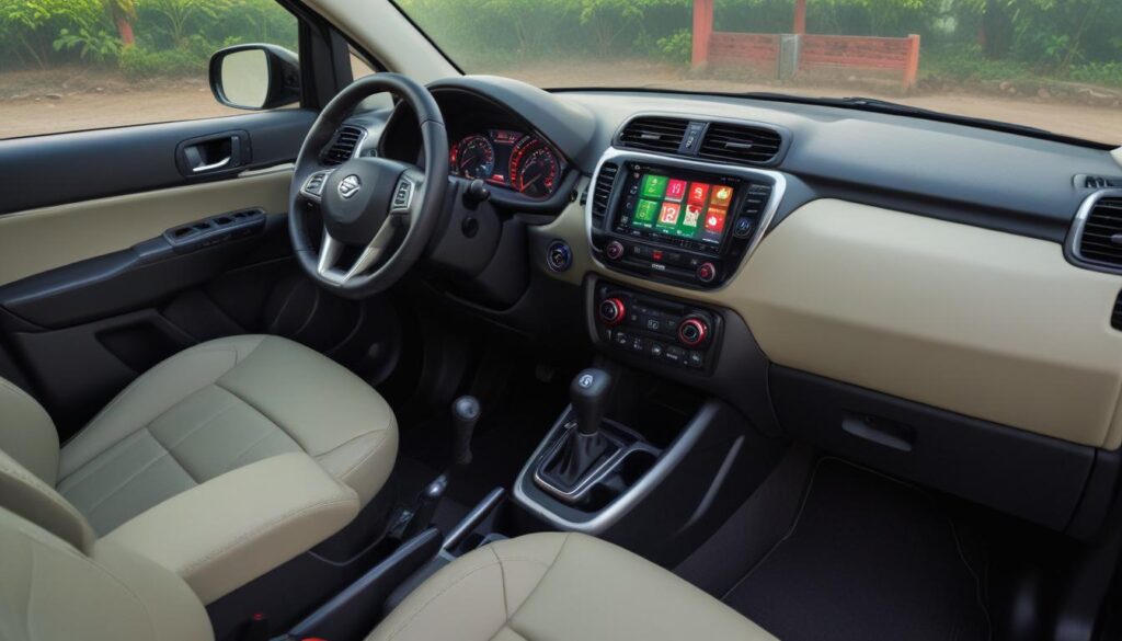 Maruti Suzuki XL7 Yet to Arrive in India: Latest News & Specs Maruti Suzuki XL7 2025 spacious 6-seater cabin with captain seats, armrests, and rear AC vents.