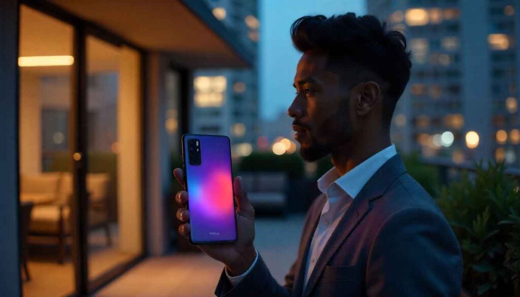 Meizu 22 5G in Hand Showing Slim Premium Design