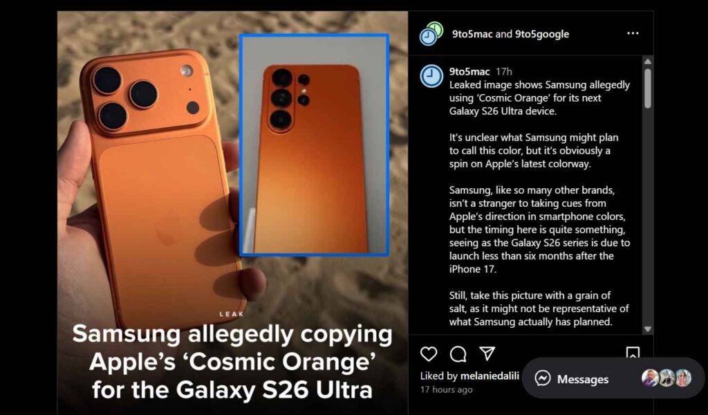 Samsung Galaxy S26 Edge: Expected Price & Launch Date Samsung Galaxy S26 Screenshot