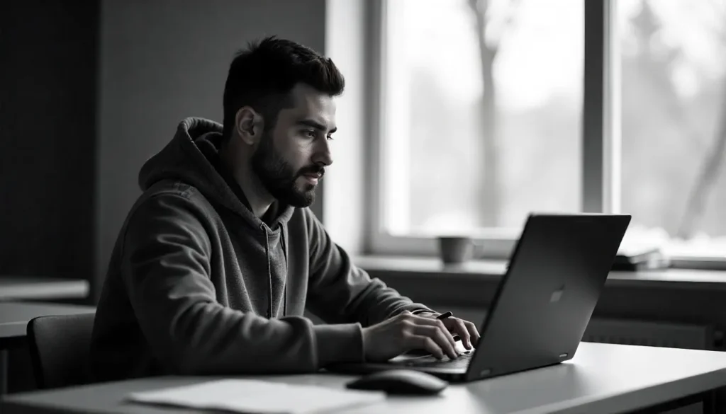 Students using Acer Nitro V15 laptops for study