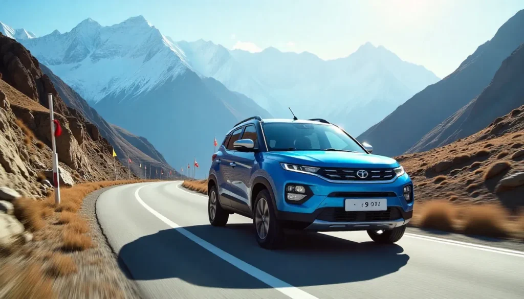 New Tata Punch 2025 in India: Expected Features, Variants Tata Punch 2025 SUV in Mountains