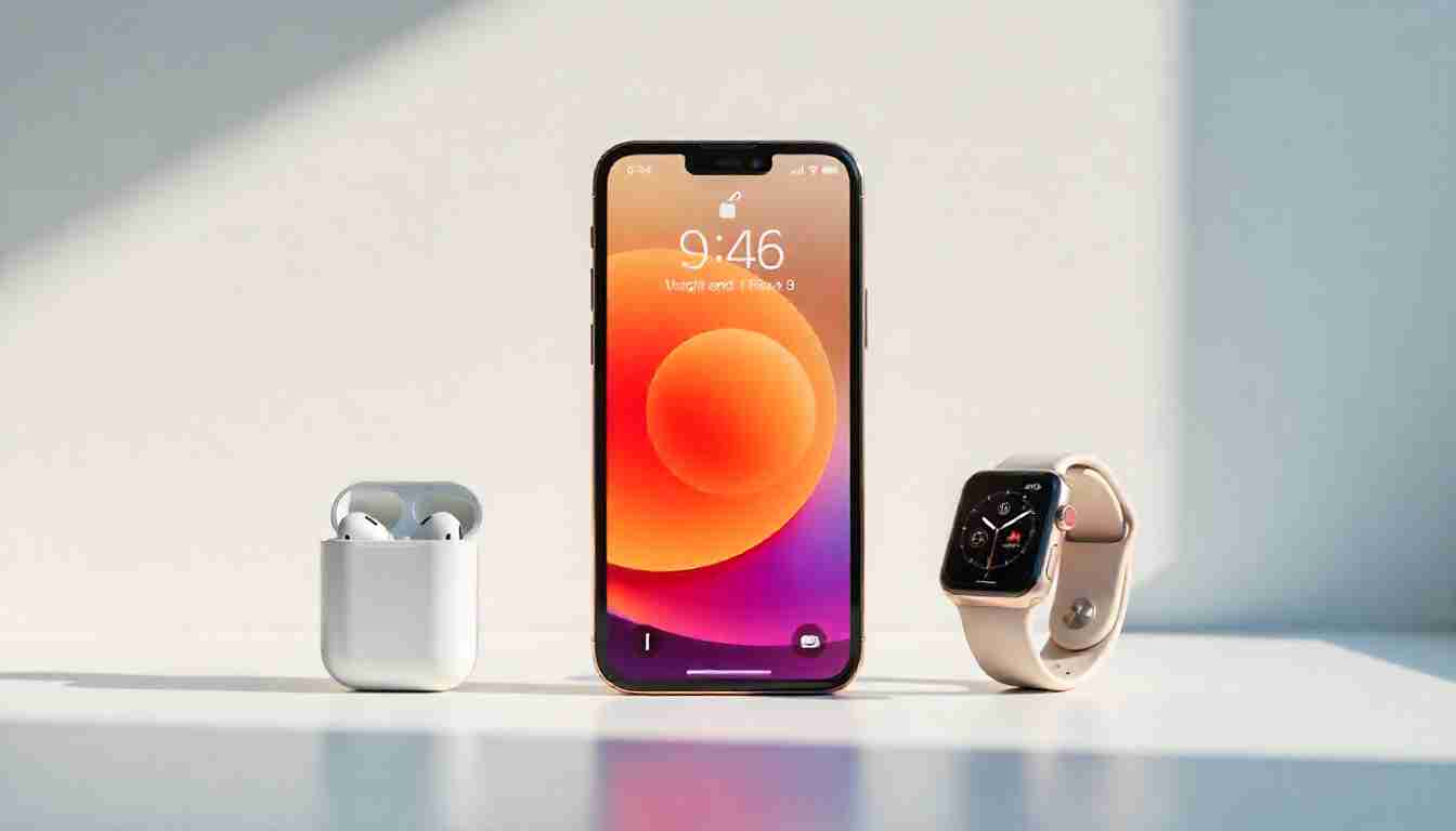 The Apple Watch Series 11 and the iPhone Air and AirPods Pro 3