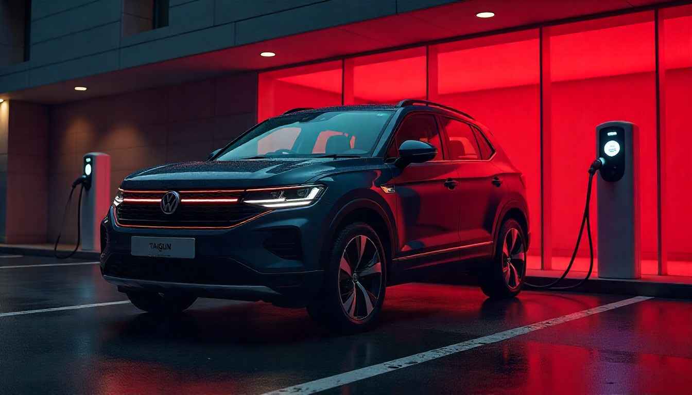 Volkswagen cars Taigun EV Compact SUV India 2025 – Price & Details