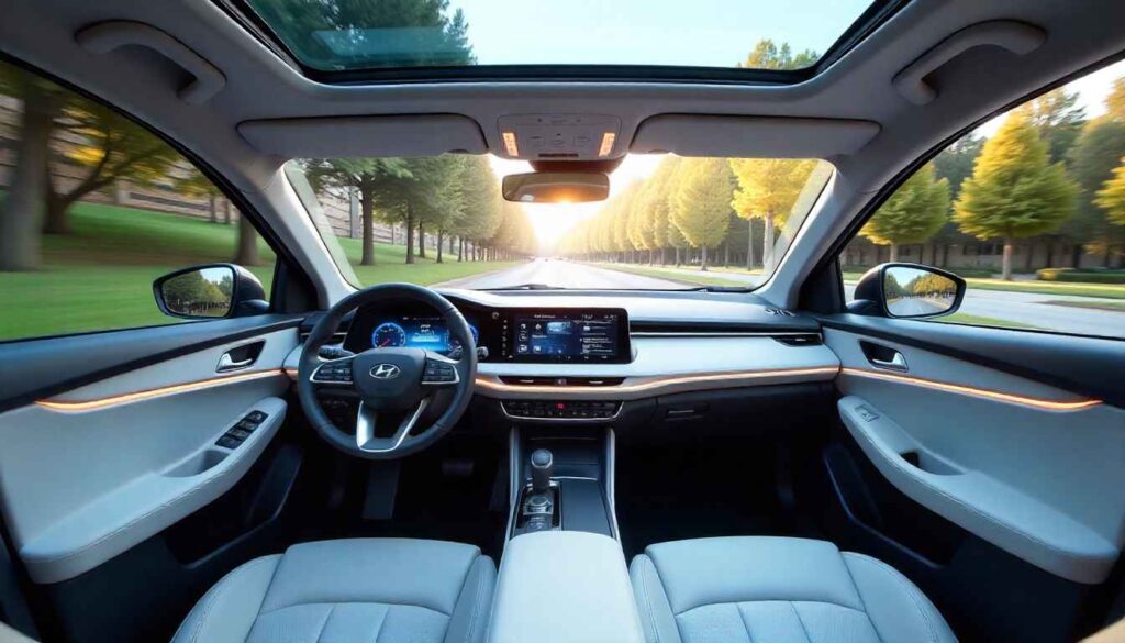 Hyundai Ioniq 6 EV: Exciting 614km Range, Coming to India Hyundai Ioniq 6 Interior Dashboard