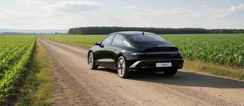 Hyundai Ioniq 6 EV: Exciting 614km Range, Coming to India Hyundai Ioniq 6 on Indian Roads