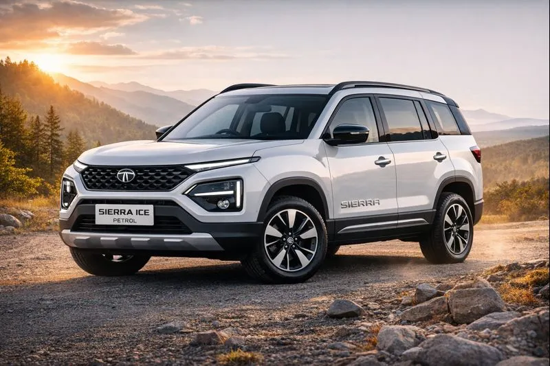 Tata Sierra ICE Petrol – Modern Classic SUV Concept