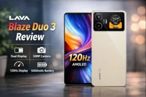 Lava Blaze Duo 3 Clean Android Smartphone Real-Life Look