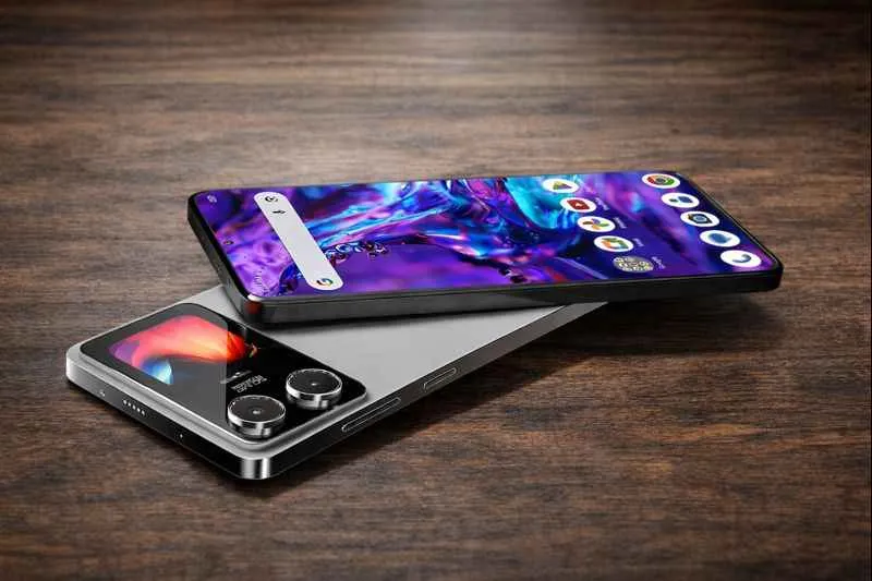 Lava Blaze Duo 3 Review: Dual Display Phone Under ₹20,000 Lava Blaze Duo 3 with Dual Display on Wooden Table