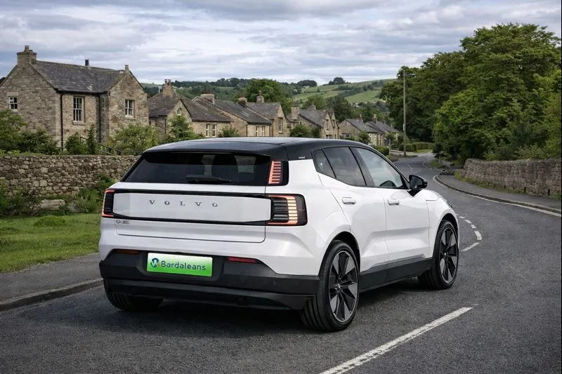 Volvo EX30 Electric SUV 2025 Driving Through Village Area