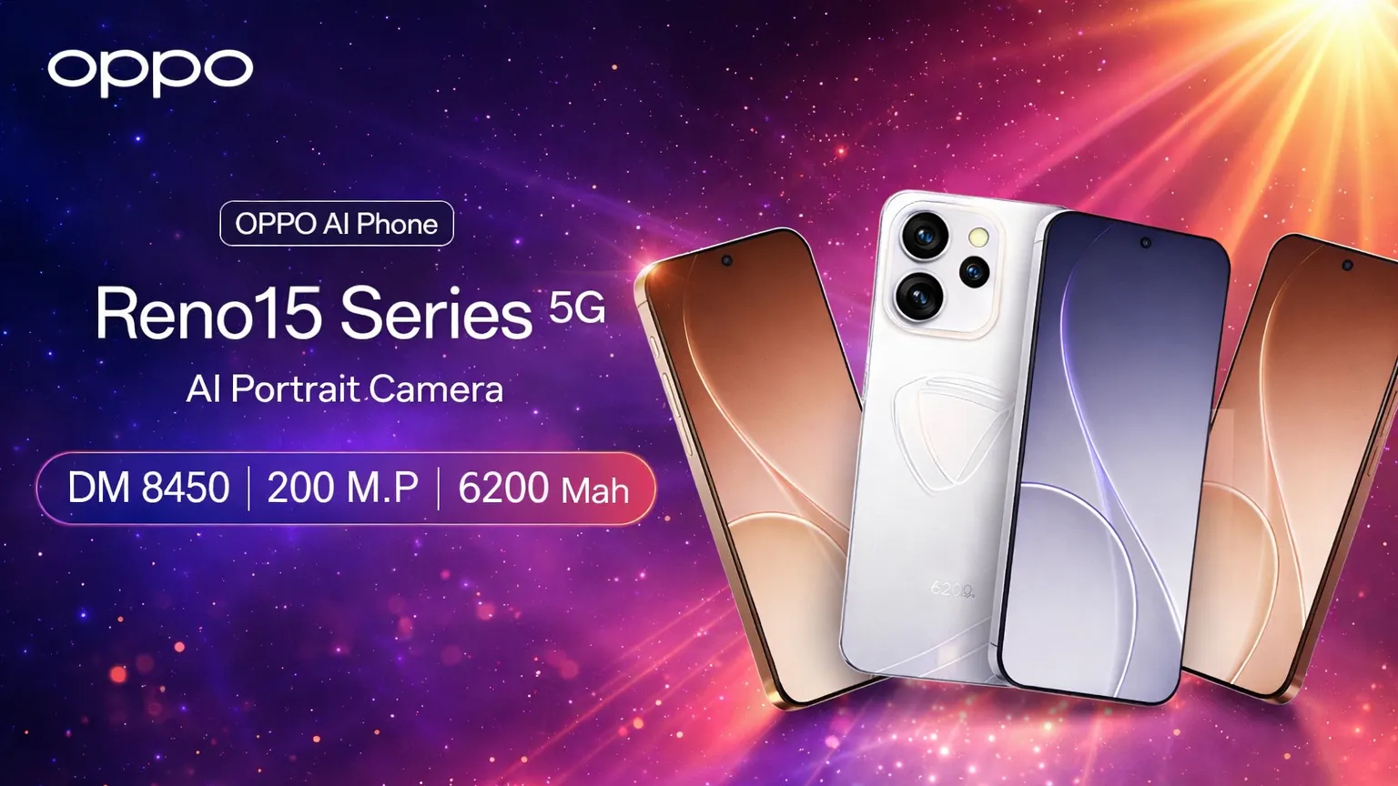 OPPO Reno15 Series 5G Triple Camera