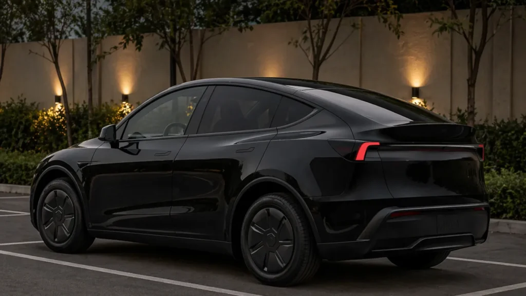 Tesla Model Y L 6 seater layout cabin space India