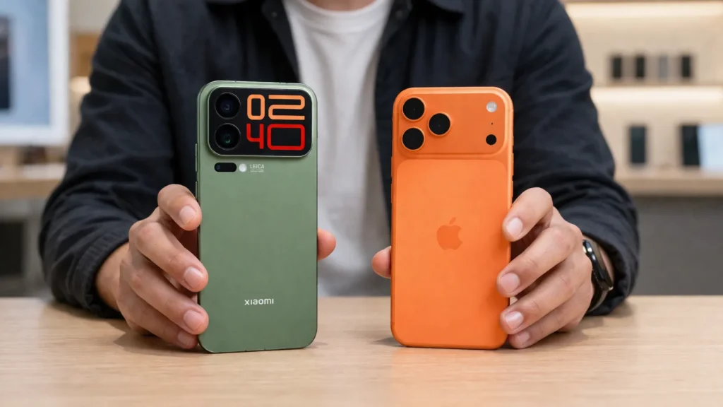 Xiaomi 17 vs iPhone 17 camera comparison