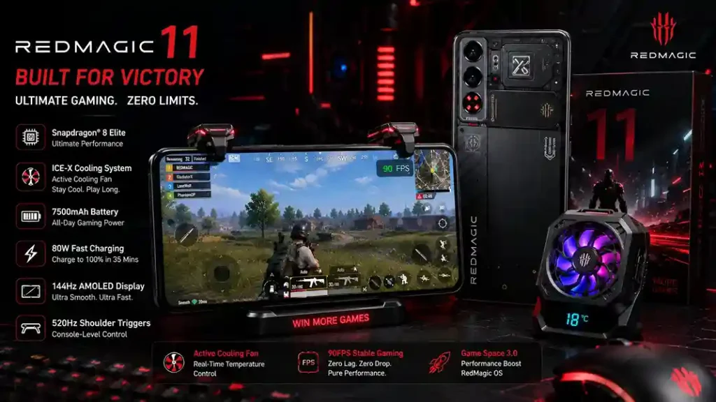 REDMAGIC 11 Pro  Next Gen Gaming Smartphone