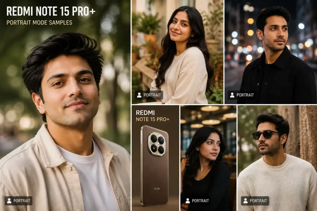 Redmi Note 15 Pro Plus portrait mode