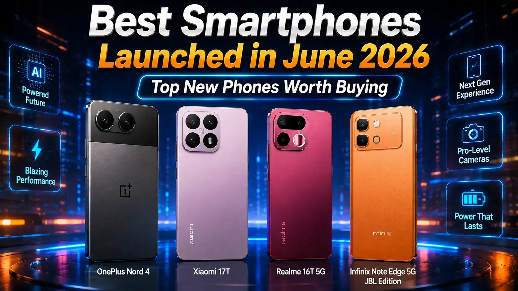 Best Smartphones Launched in June 2026