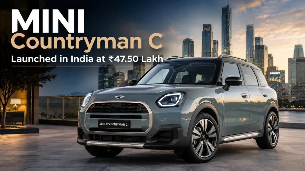 MINI Countryman C luxury SUV launched in India