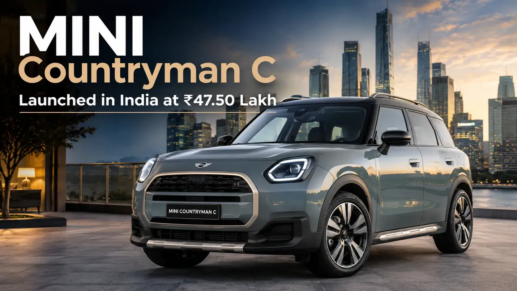 MINI Countryman C luxury SUV launched in India