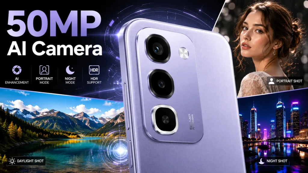 Realme P4R 5G 50MP AI Camera