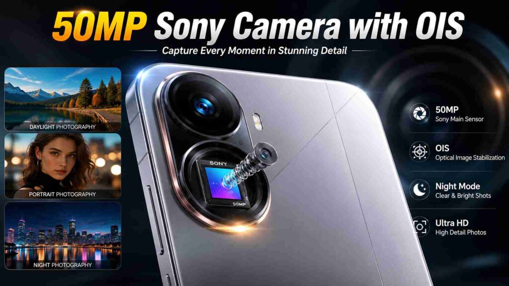 Redmi Turbo 5 50MP Sony camera