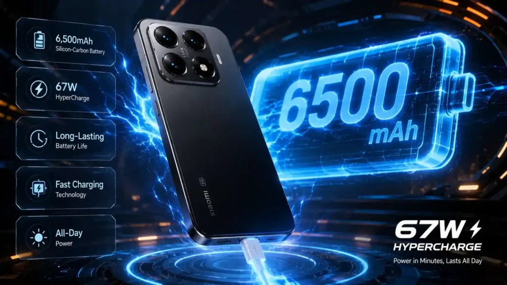 Xiaomi 17T 6500mAh Battery