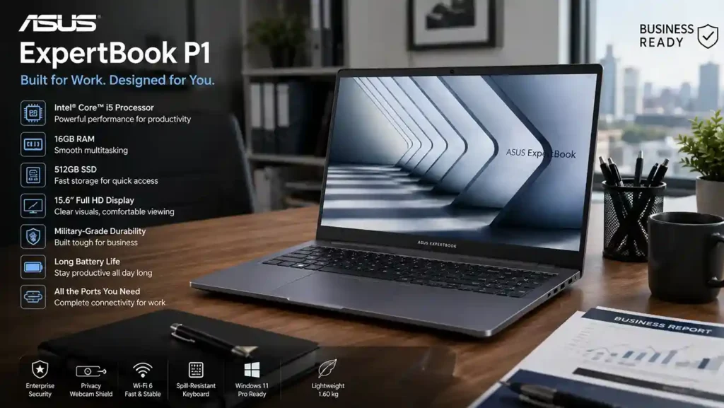 Best Laptop Under ₹50000 in India 2026 | Top 10 Latest Picks ASUS ExpertBook P1
