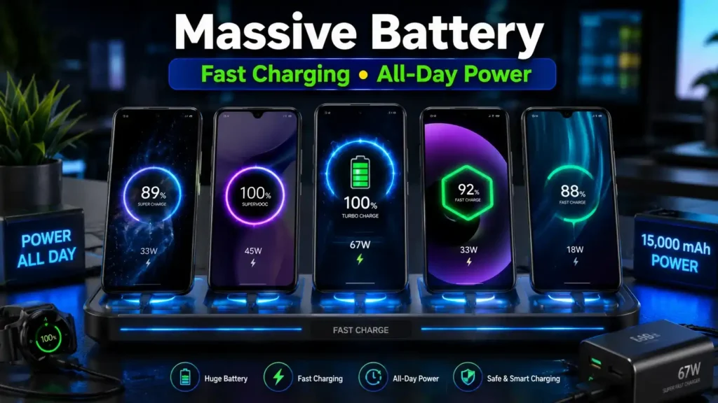 Best Battery Phone Under ₹15,000