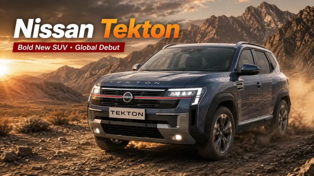 Nissan Tekton – Bold New SUV Global Debut