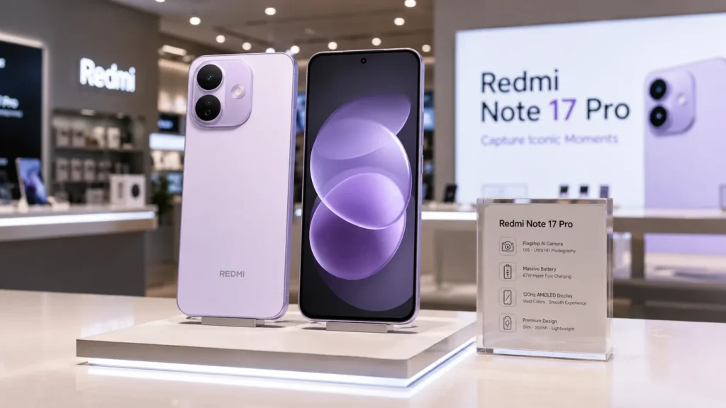 Redmi Note 17 Pro AMOLED display