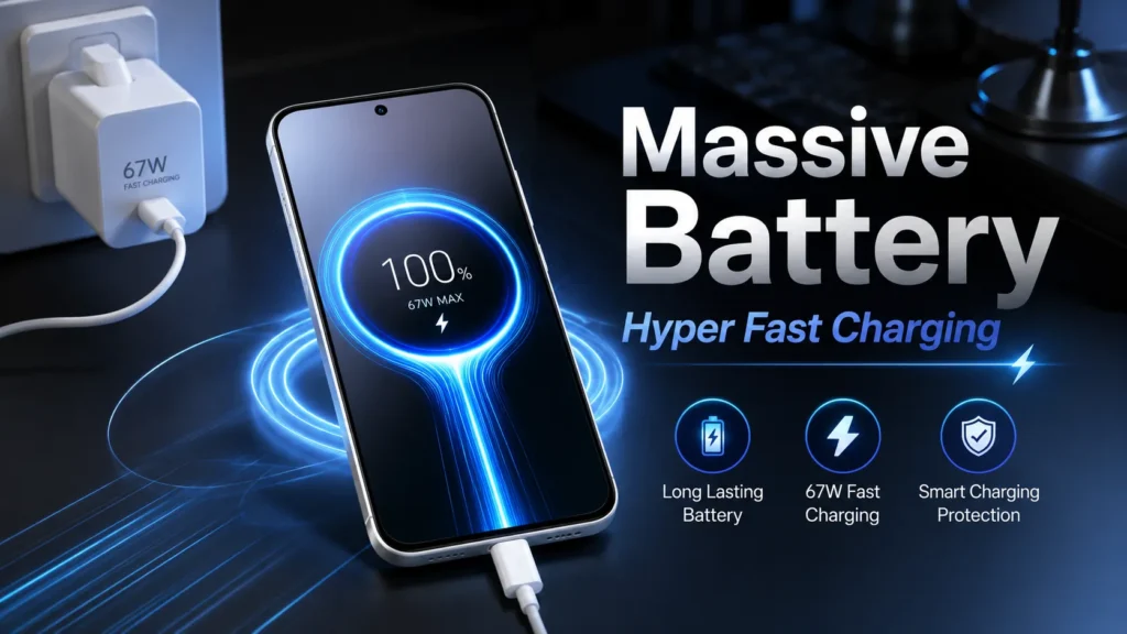 Redmi Note 17 Pro battery charging