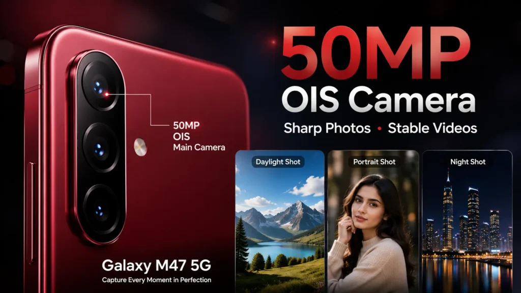 Samsung Galaxy M47 5G Review: Price at ₹25,999, Features, 6,000mAh Battery Samsung Galaxy M47 50MP Camera