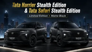 Tata Harrier Stealth Edition & Tata Safari Stealth Edition Featured Image