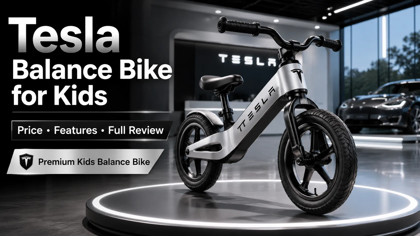 Tesla Balance Bike for Kids