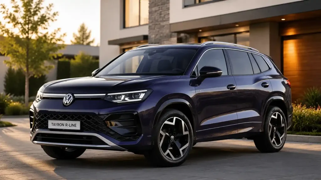 Volkswagen Tayron Review: A Premium 7-Seater SUV with Powerful Performance Volkswagen Tayron Premium 7-Seater SUV
