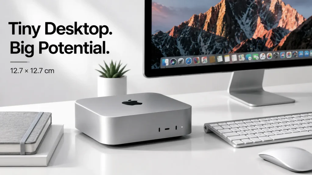 Apple Mac mini M6 Compact Design – Tiny Desktop, Big Potential