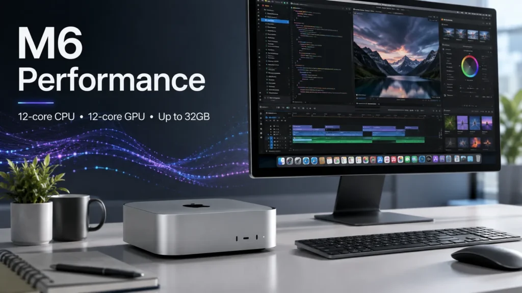 Apple Mac mini M6 Performance – CPU, GPU & Memory