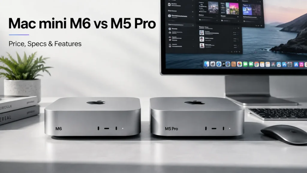 Apple Mac mini M6 vs M5 Pro – Which Model Is Right for You