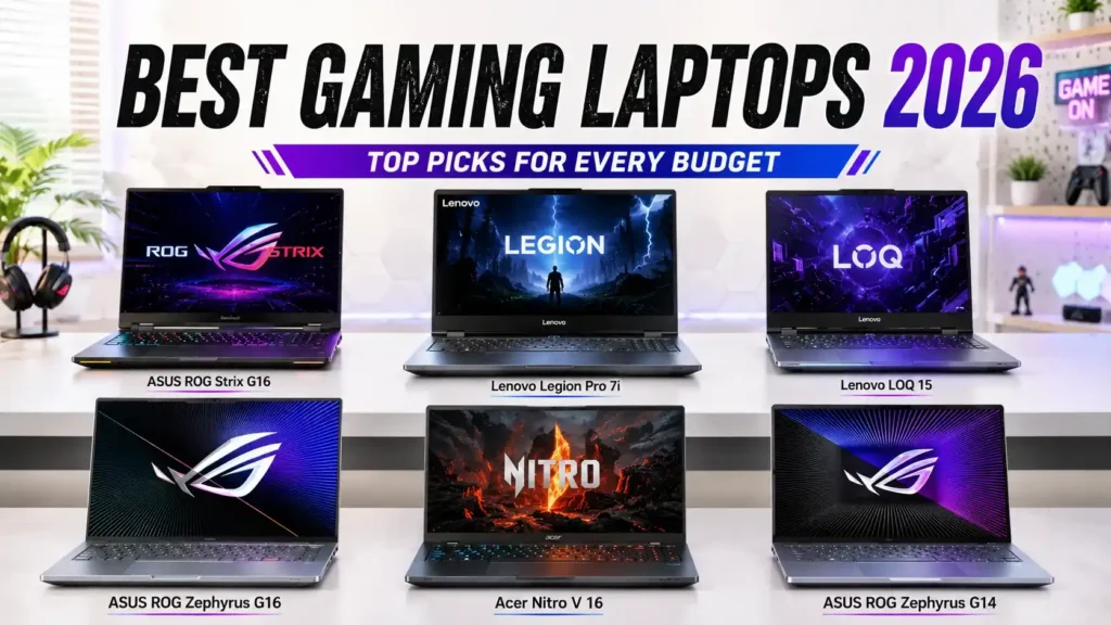 Best Gaming Laptops 2026: Top Picks for Every Budget Best Gaming Laptops 2026 Top Picks for Every Budget