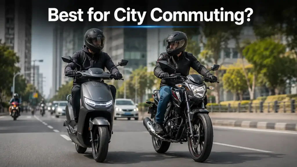 Electric Bike vs Petrol Bike: Pros, Cons & Ownership Cost 2026 Electric bike vs petrol bike for city commuting