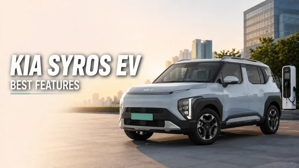 EVs Under ₹20 Lakh Comparison, Top Electric SUVs Feature, Price & Range Kia Syros EV
