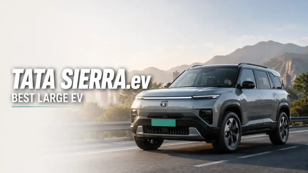 EVs Under ₹20 Lakh Comparison, Top Electric SUVs Feature, Price & Range Tata Sierra ev