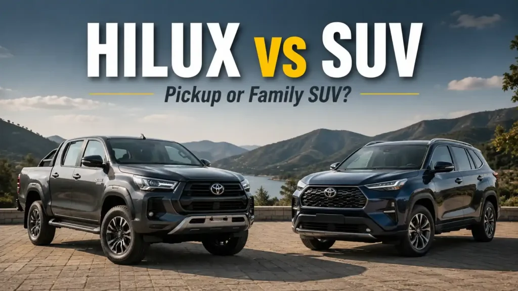 Toyota Hilux 2026 vs SUV