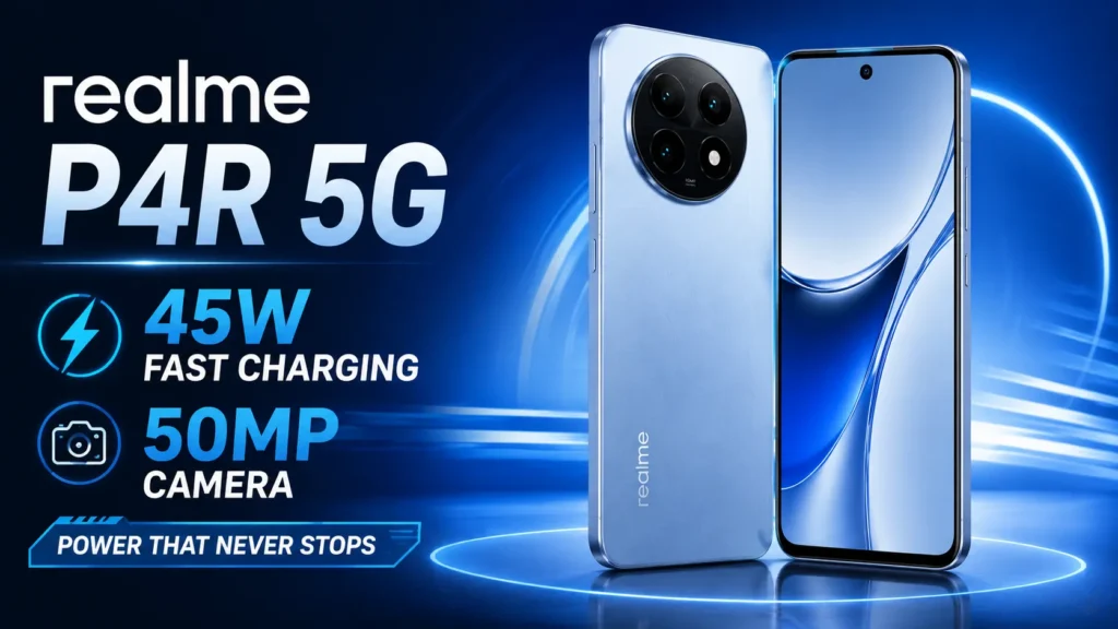 realme P4R 5G 8000mAh Battery Phone 2026