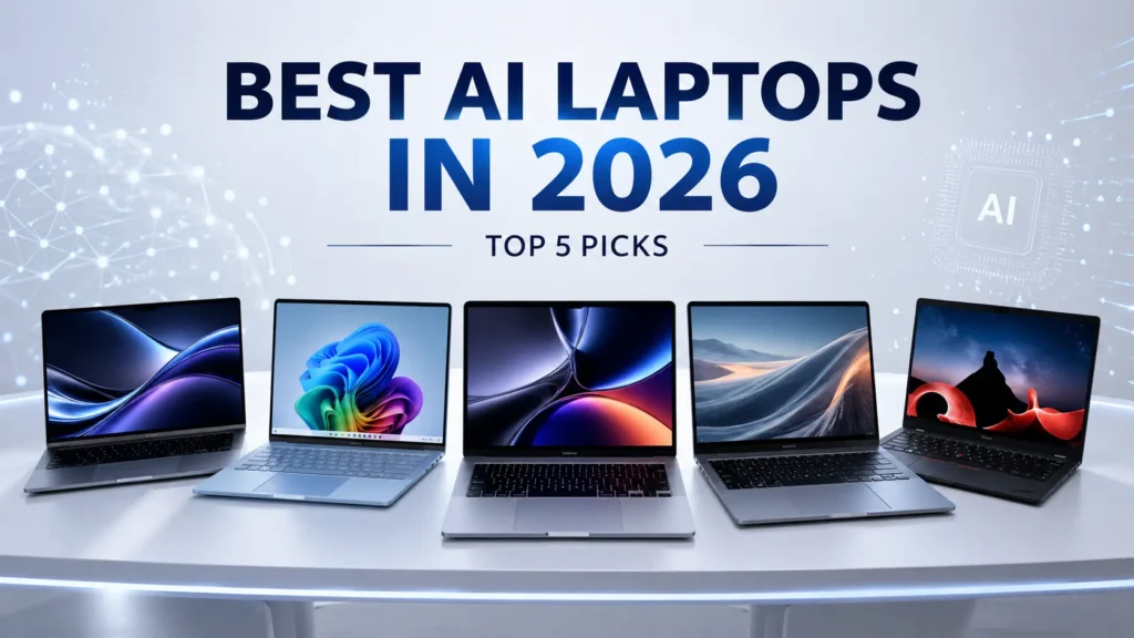 Best AI Laptops in 2026 Top 5 Picks
