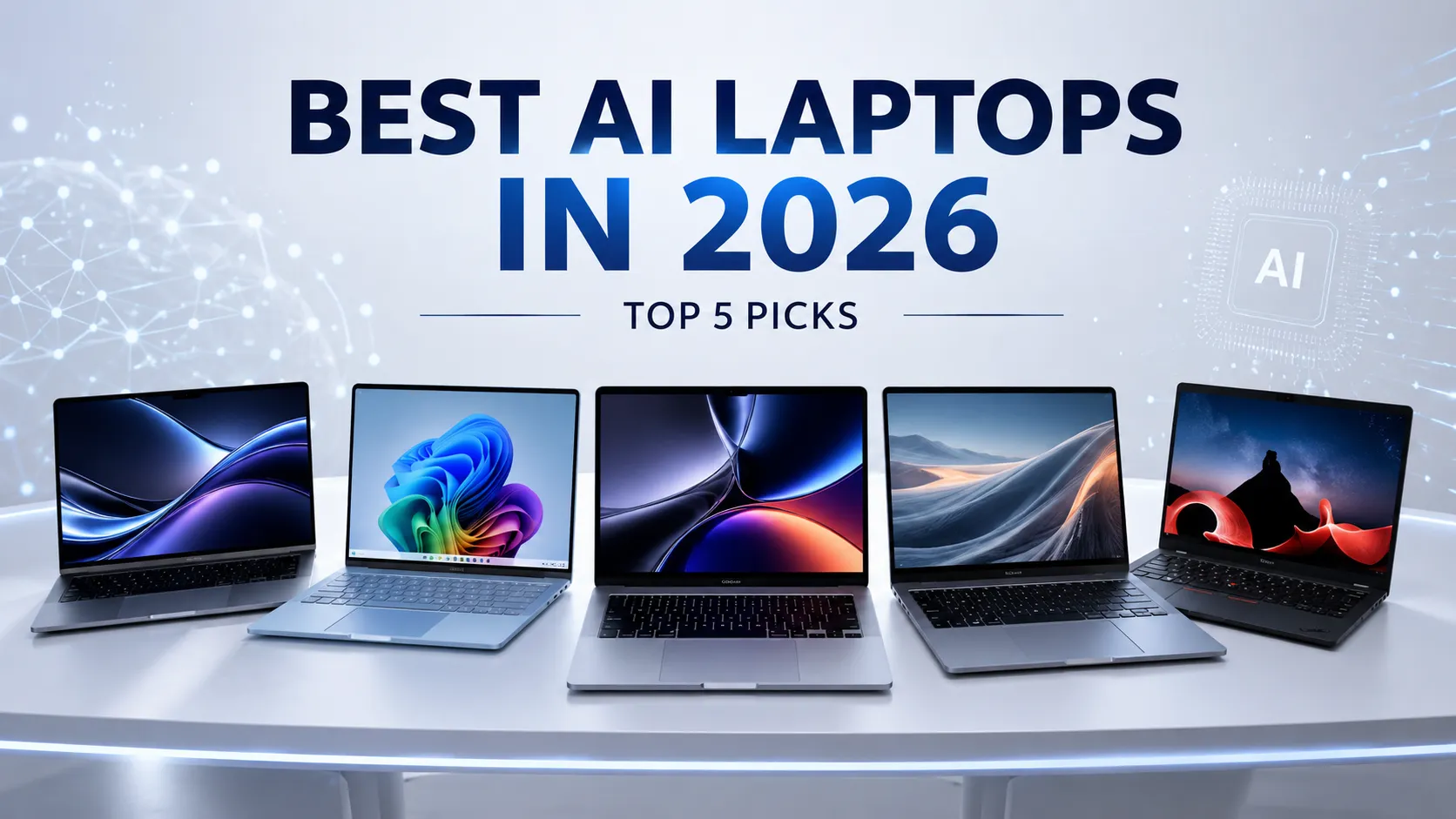 Best AI Laptops in 2026 Top 5 Picks