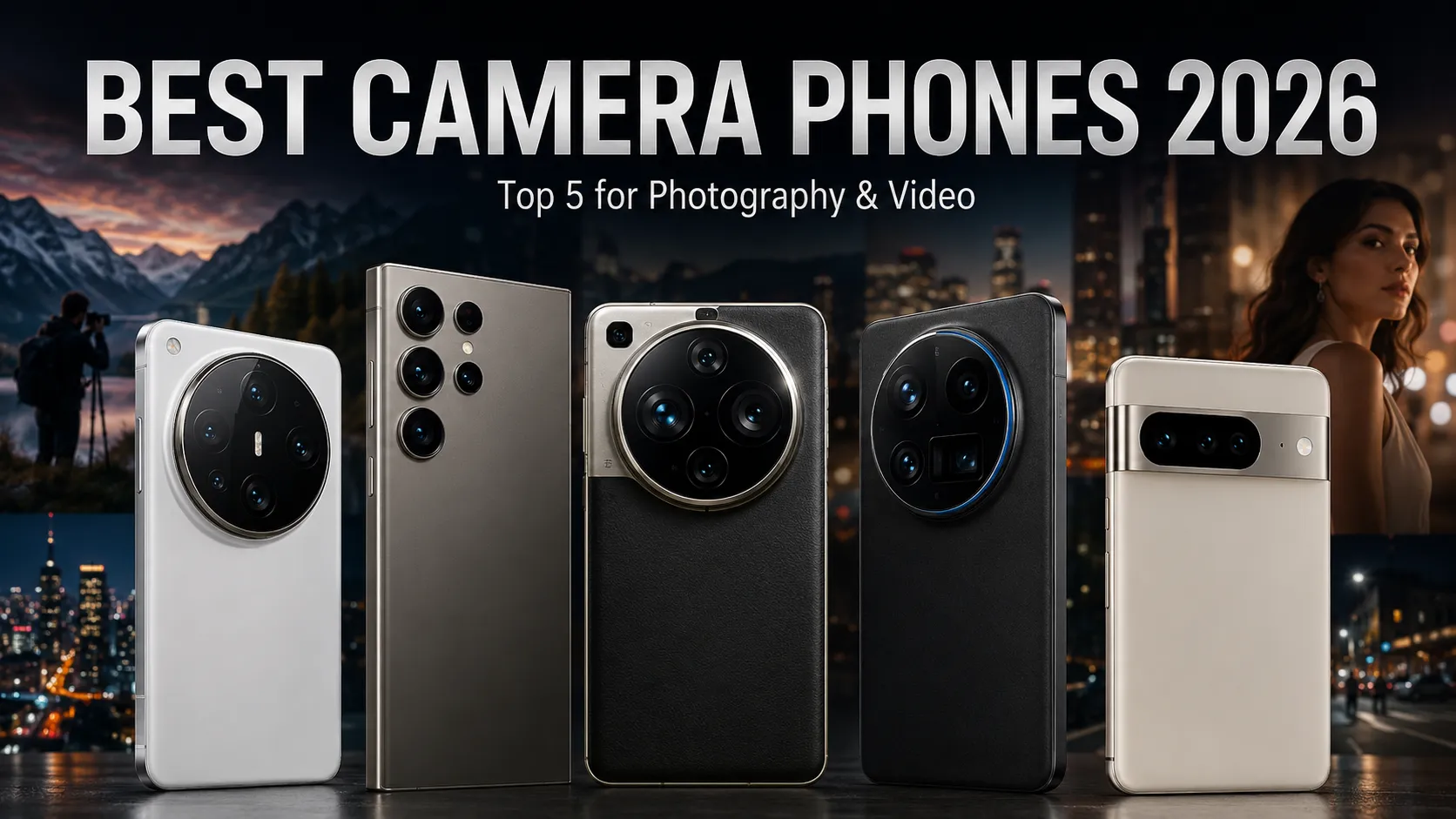 Best Camera Phones 2026 Top 5 for Photography