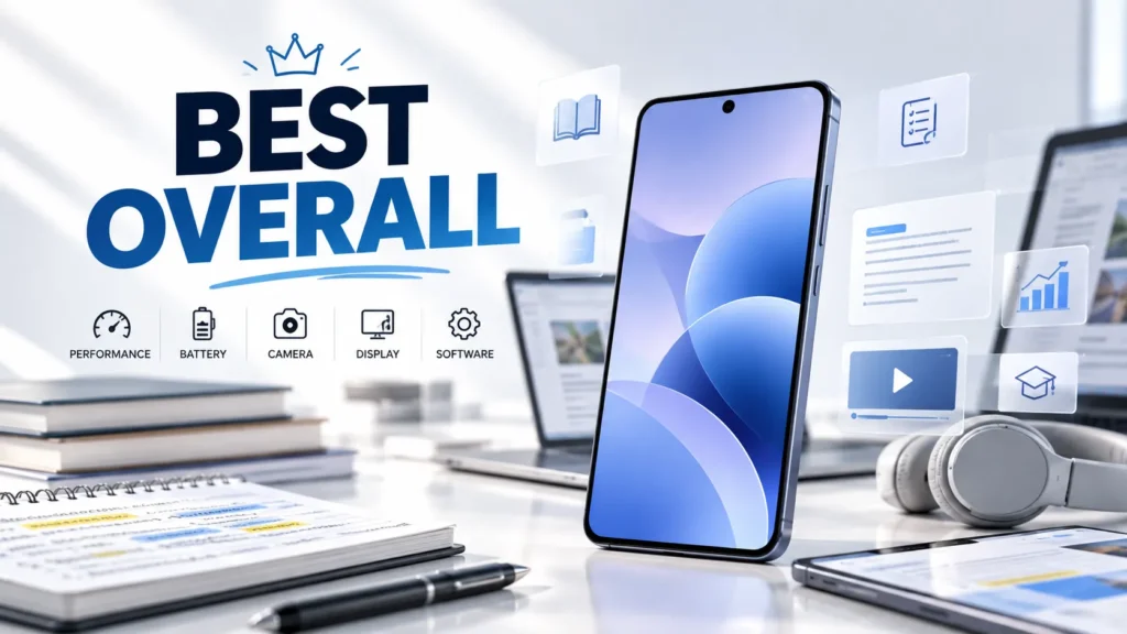 Best Smartphones for Students in 2026: Battery, Performance, Camera and Value Best Overall Smartphone for Students