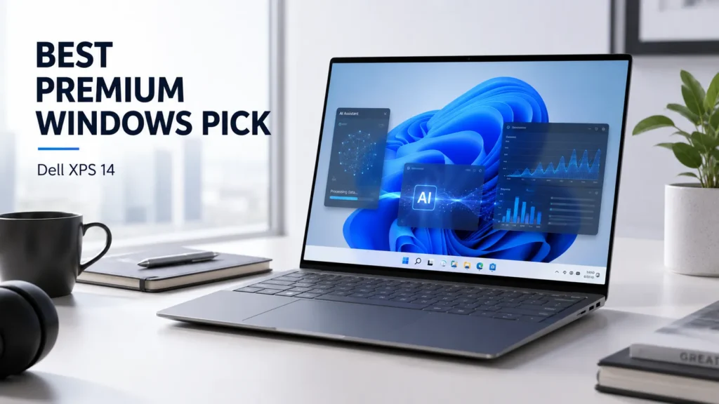Dell XPS 14 Best Premium Windows AI Laptop
