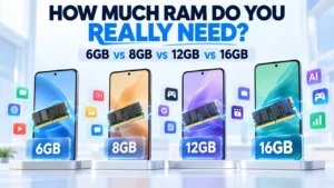 how much RAM do you need in a smartphone? 6GB vs 8GB vs 12GB vs 16GB