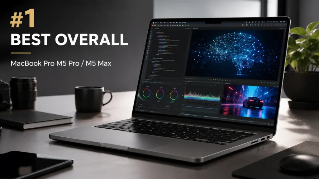 MacBook Pro M5 ProMax Best Overall AI Laptop